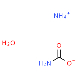 ChemSpider 2D Image | Ammonium carbamate hydrate (1:1:1) | CH8N2O3
