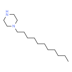 ChemSpider 2D Image | 1-Undecylpiperazine | C15H32N2