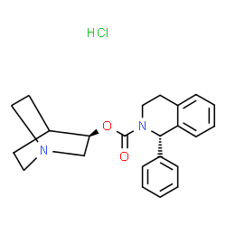 ChemSpider 2D Image | Solifenacin Hydrochloride | C23H27ClN2O2