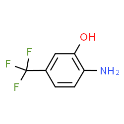 ChemSpider 2D Image | 2-Amino-5-(trifluoromethyl)phenol | C7H6F3NO
