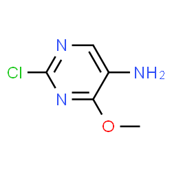 ChemSpider 2D Image | 2-Chloro-4-methoxy-5-pyrimidinamine | C5H6ClN3O