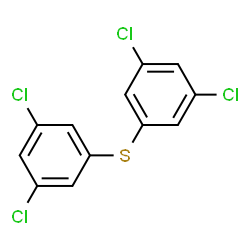 ChemSpider 2D Image | Bis(3,5-dichlorophenyl) sulfide | C12H6Cl4S