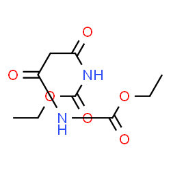 ChemSpider 2D Image | Diethyl malonyldicarbamate | C9H14N2O6