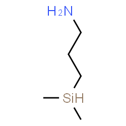 ChemSpider 2D Image | 3-(Dimethylsilyl)-1-propanamine | C5H15NSi