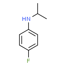 ChemSpider 2D Image | 4-Fluoro-N-isopropylaniline | C9H12FN