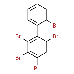 ChemSpider 2D Image | 2,2',3,4,6-Pentabromobiphenyl | C12H5Br5