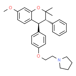 ChemSpider 2D Image | ORMELOXIFENE | C30H35NO3