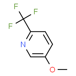 ChemSpider 2D Image | 5-Methoxy-2-trifluoromethyl pyridine | C7H6F3NO