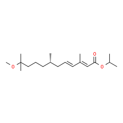 ChemSpider 2D Image | (S)-(+)-Methoprene | C19H34O3