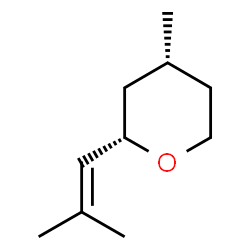 ChemSpider 2D Image | (−)-cis-Rose oxide | C10H18O