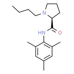ChemSpider 2D Image | 1-Butyl-N-mesityl-L-prolinamide | C18H28N2O