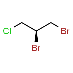 ChemSpider 2D Image | (2S)-1,2-Dibromo-3-chloropropane | C3H5Br2Cl
