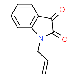 ChemSpider 2D Image | 1-Allylindoline-2,3-dione | C11H9NO2