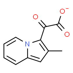 ChemSpider 2D Image | (2-Methyl-3-indolizinyl)(oxo)acetate | C11H8NO3