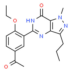 ChemSpider 2D Image | Gendenafil | C19H22N4O3