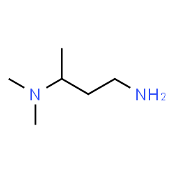ChemSpider 2D Image | (4-aminobutan-2-yl)dimethylamine | C6H16N2