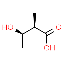 ChemSpider 2D Image | 3-hydroxy-2-methyl-[S-(R,R)]-Butanoic acid | C5H10O3