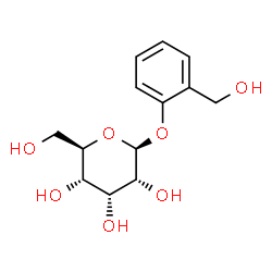 ChemSpider 2D Image | 2-(Hydroxymethyl)phenyl beta-D-allopyranoside | C13H18O7