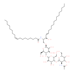 ChemSpider 2D Image | Ganglioside GA2 (d18:1/9Z-18:1) | C56H102N2O18