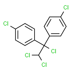 ChemSpider 2D Image | benzene, 1,1'-(trichloroethylidene)bis[4-chloro- | C14H9Cl5