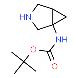 ChemSpider 2D Image | tert-Butyl N-{3-azabicyclo[3.1.0]hexan-1-yl}carbamate | C10H18N2O2