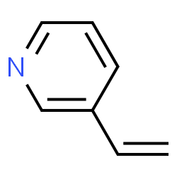 ChemSpider 2D Image | 3-Vinylpyridine | C7H7N