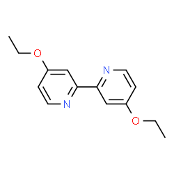 ChemSpider 2D Image | 4,4'-Diethoxy-2,2'-bipyridine | C14H16N2O2