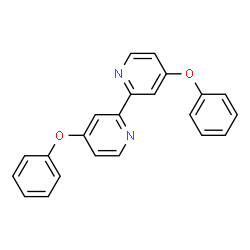 ChemSpider 2D Image | 4,4'-Diphenoxy-2,2'-bipyridine | C22H16N2O2