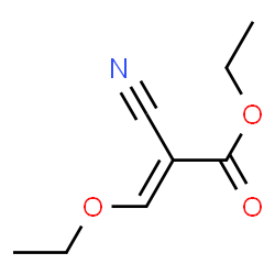 ChemSpider 2D Image | (2E)-ethyl 2-cyano-3-ethoxyacrylate | C8H11NO3