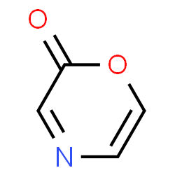 ChemSpider 2D Image | 2H-1,4-Oxazin-2-one | C4H3NO2