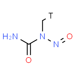 ChemSpider 2D Image | 1-(~3~H_1_)Methyl-1-nitrosourea | C2H4TN3O2