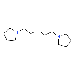 ChemSpider 2D Image | Bis(2-Pyrrolidinoethyl)ether | C12H24N2O