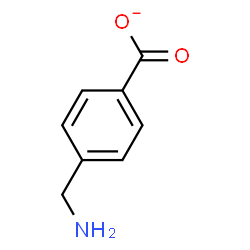 ChemSpider 2D Image | 4-(Aminomethyl)benzoate | C8H8NO2