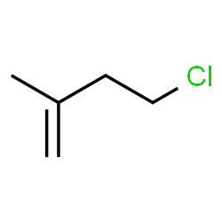 ChemSpider 2D Image | 4-Chloro-2-methyl-1-butene | C5H9Cl