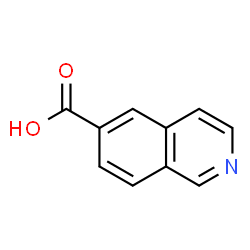 ChemSpider 2D Image | 6-Isoquinolinecarboxylic acid | C10H7NO2