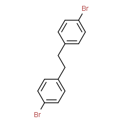 ChemSpider 2D Image | 1,1'-(1,2-Ethanediyl)bis(4-bromobenzene) | C14H12Br2