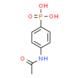 ChemSpider 2D Image | (4-Acetamidophenyl)phosphonic acid | C8H10NO4P