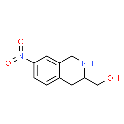 ChemSpider 2D Image | (7-Nitro-1,2,3,4-tetrahydro-3-isoquinolinyl)methanol | C10H12N2O3