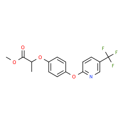 ChemSpider 2D Image | FLUAZIFOP-METHYL | C16H14F3NO4