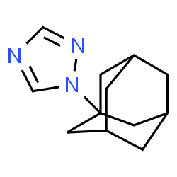 ChemSpider 2D Image | 1-Adamantan-1-yl-1H-[1,2,4]triazole | C12H17N3