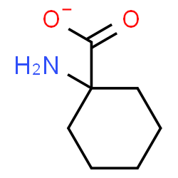 ChemSpider 2D Image | 1-Aminocyclohexanecarboxylate | C7H12NO2