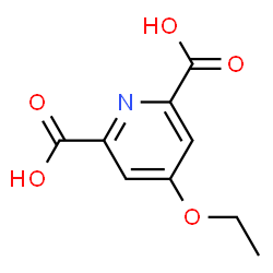 ChemSpider 2D Image | 4-Ethoxy-2,6-pyridinedicarboxylic acid | C9H9NO5