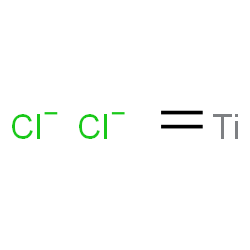 ChemSpider 2D Image | Titanium, methylene-, chloride (1:2) | CH2Cl2Ti
