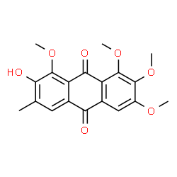 ChemSpider 2D Image | chrysoobtusin | C19H18O7