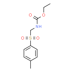 ChemSpider 2D Image | Ethyl {[(4-methylphenyl)sulfonyl]methyl}carbamate | C11H15NO4S