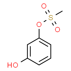ChemSpider 2D Image | 3-Hydroxyphenyl methanesulfonate | C7H8O4S