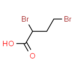ChemSpider 2D Image | 2,4-DIBROMOBUTYRIC ACID | C4H6Br2O2