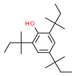 ChemSpider 2D Image | 2,4,6-Tris(2-methyl-2-butanyl)phenol | C21H36O