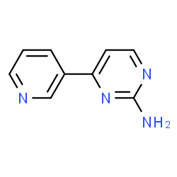 ChemSpider 2D Image | 2-amino-4-pyridyl-pyrimidine | C9H8N4