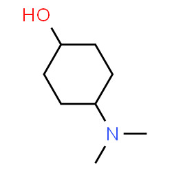 ChemSpider 2D Image | 4-(Dimethylamino)cyclohexanol | C8H17NO